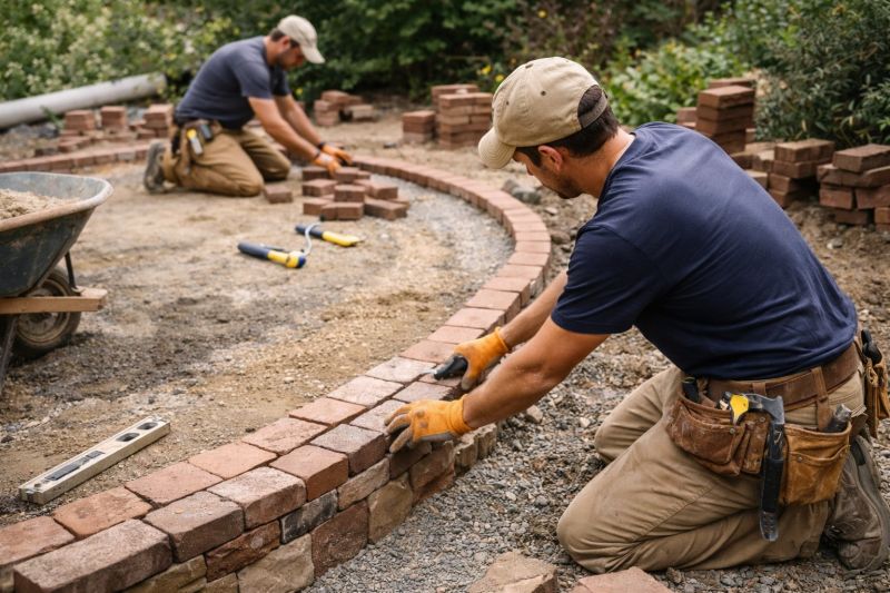 Brick Landscaping Service in Stamford, CT