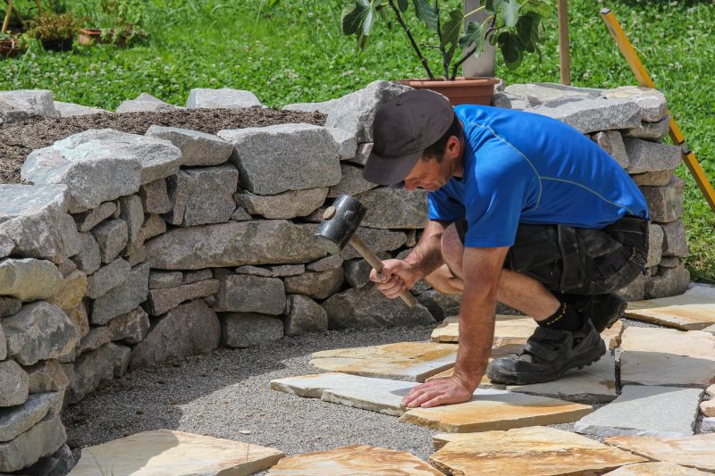 Stone Patio Construction