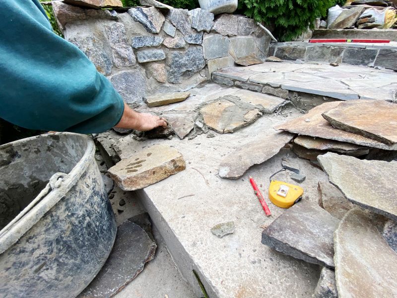 Stone Patio Construction